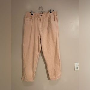 Pink H&M mom jeans